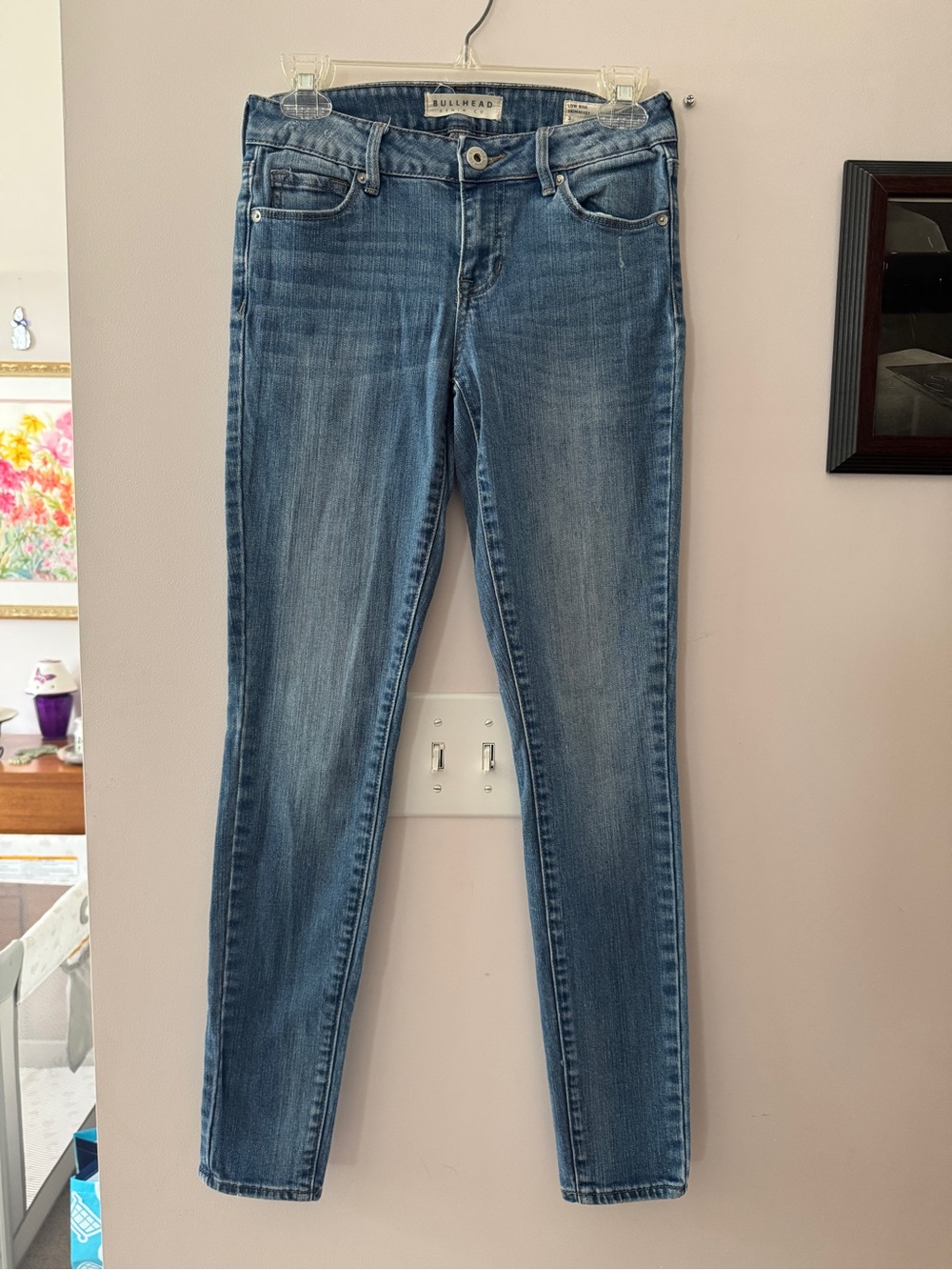 Bullhead Women's Skinny Jeans - Faded Blue